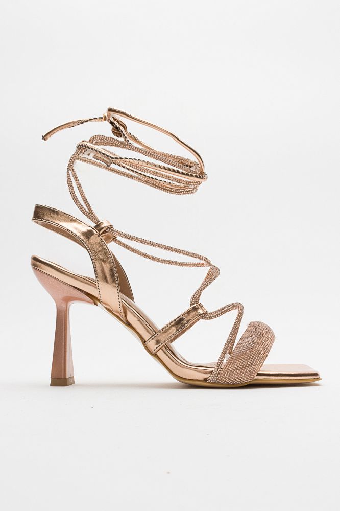 kadin-tasli-topuklu-ayakkabi-ROSE METALIK-YKL232622-0062100_0